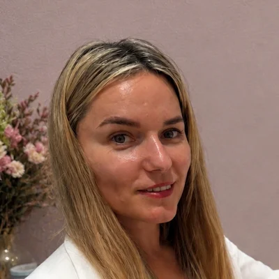 Juliana Lishchenko, founder and master tailor at Stitching Studio in Sacramento