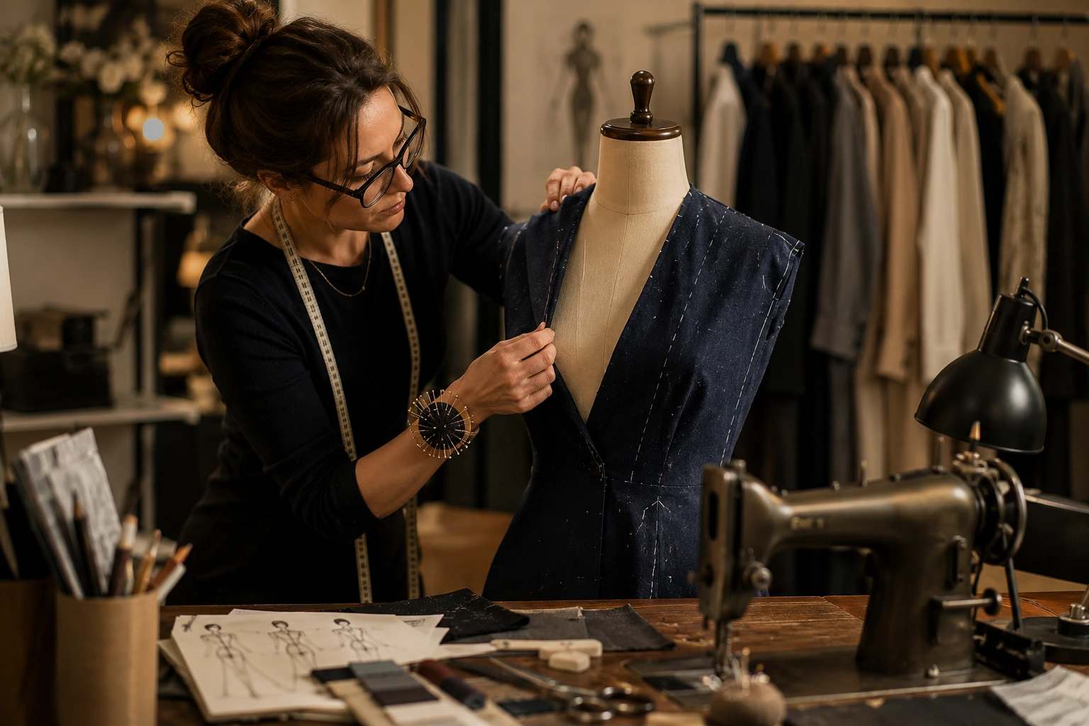 Custom made-to-measure clothing and tailoring at Stitching Studio