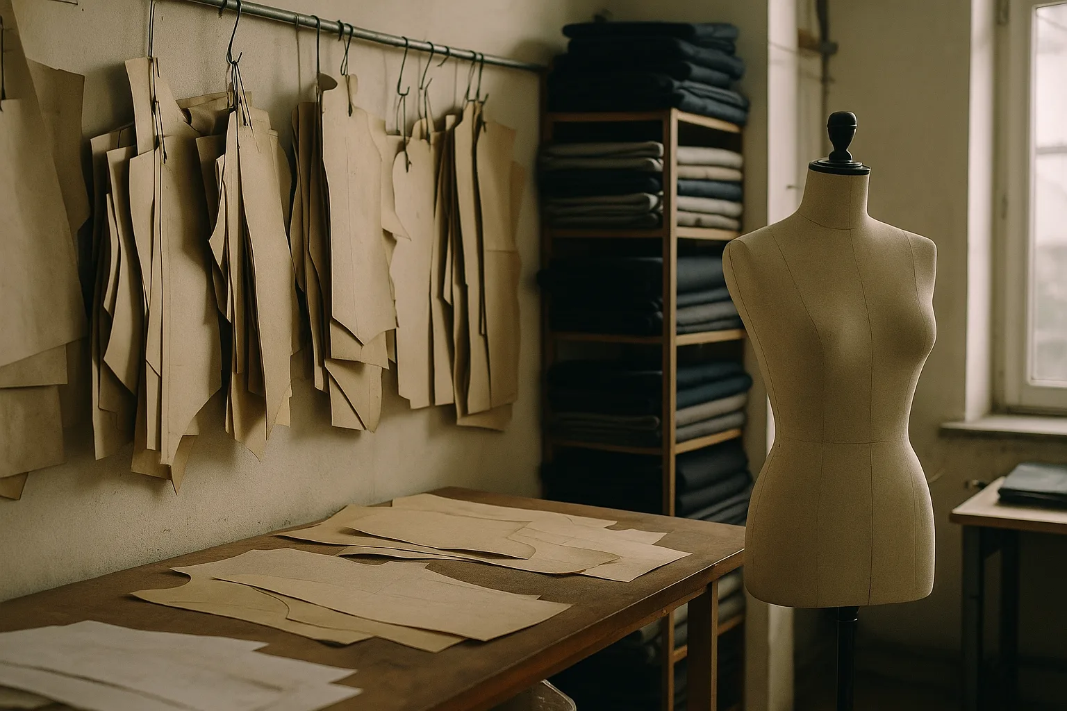 Inside the Stitching Studio tailoring atelier